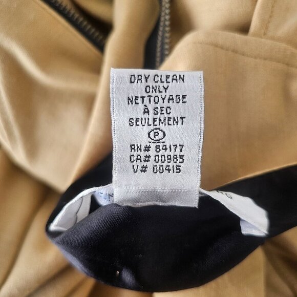 Diane Von Furstenberg Helen Wool Knit Mini Sheath Dress Size 6 Cap Sleeve Beige - Picture 8 of 10